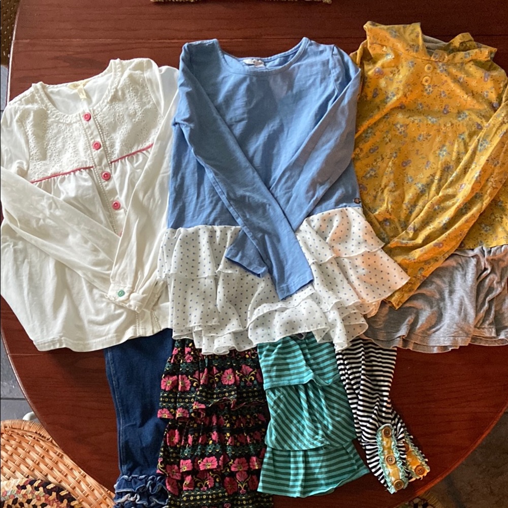 Matilda Jane Lot-7 pieces(4 pants, 3 shirts)